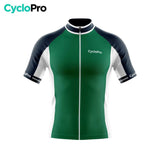 TENUE DE CYCLISME ÉTÉ HOMME VERTE - CHIC+ Tenue de cyclisme été GT-Cycle Outdoor Store 