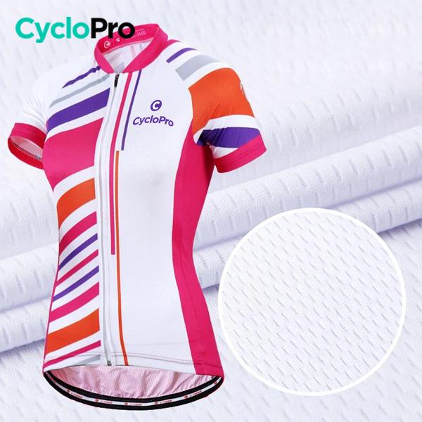 TENUE DE CYCLISME FEMME - ROAD+ Tenue de cyclisme été CycloPro 