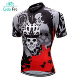 Tenue De Cycliste Route Squelette - Skull+ - DESTOCKAGE Tenue de cyclisme été Cyclo Pro 