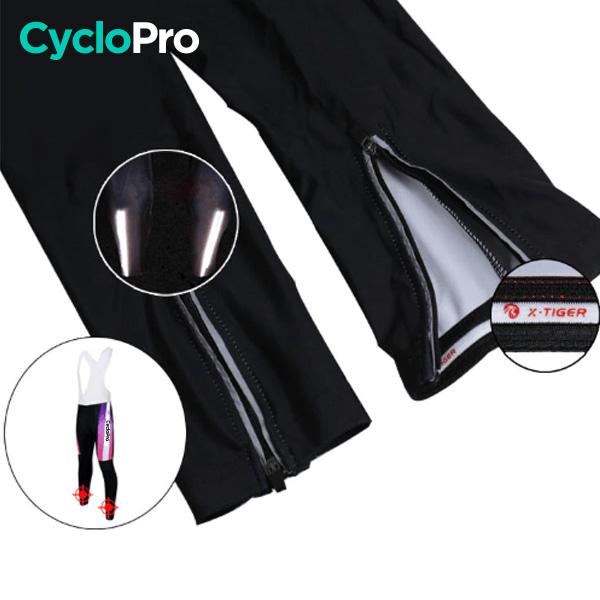 Tenue Vélo Automne Violet - Confort+ tenue automne femme GT-Cycle Outdoor Store 