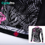 TENUE VÉLO FEMME AUTOMNE - NATURA+ - DESTOCKAGE tenue de cyclisme CycloPro 