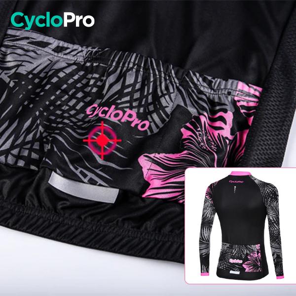 TENUE VÉLO FEMME AUTOMNE - NATURA+ - DESTOCKAGE tenue de cyclisme CycloPro 