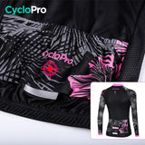 TENUE VÉLO FEMME AUTOMNE - NATURA+ - DESTOCKAGE tenue de cyclisme CycloPro 