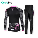 TENUE VÉLO FEMME AUTOMNE - NATURA+ - DESTOCKAGE tenue de cyclisme CycloPro 