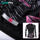 TENUE VÉLO FEMME HIVER - NATURA+ tenue de cyclisme CycloPro 