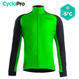 Thermique Cyclisme Verte - Thermika Veste thermique velo CycloPro S 