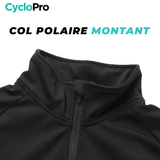 Veste Thermique Cyclisme Bleue - Mountain+ Veste thermique velo CycloPro 