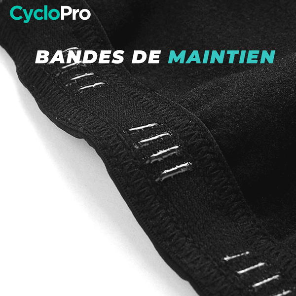 Veste Thermique Cyclisme Noire - Mountain+ - DESTOCKAGE Veste thermique velo CycloPro 