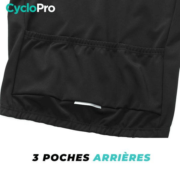 Veste Thermique Cyclisme Rouge - Mountain+ CycloPro 